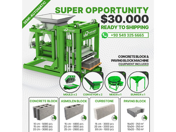 ماكينة البلوك جديد Variant 3.1 Concrete Block Machine: صور 2