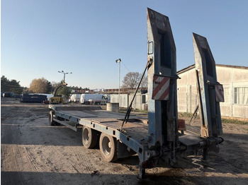 عربة مسطحة منخفضة مقطورة LANGENDORF