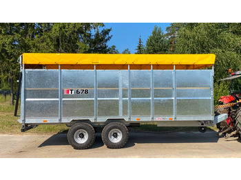شاحنة نقل المواشي مقطورة جديد Cynkomet Viehanhänger / Livestock trailer / Remorque bétaillère / Rimorchio per bestiame / Rimorchio per bestiame /Прицеп для перевозки животных / Przyczepa do przewozu zwierząt: صور 2
