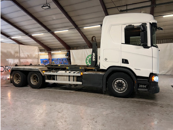شاحنة ذات الخطاف Scania R 580 med Joab krok: صور 4