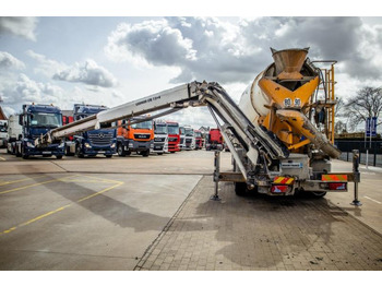 شاحنة خلاطة خرسانة MAN TGS 32.400BB+LIEBHERR 8M³+BAND/TAPIS 16m: صور 3 شاحنة خلاطة خرسانة MAN TGS 32.400BB+LIEBHERR 8M³+BAND/TAPIS 16m: صور 3