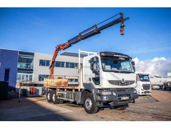 شاحنات مسطحة, شاحنة كرين Renault KERAX 380 DXI+E5+PK18TM/3EXT: صور 2