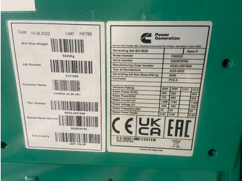 مجموعة المولدات جديد Cummins C900D5 - 900 kVA Open Genset - DPX-18527-O: صور 4