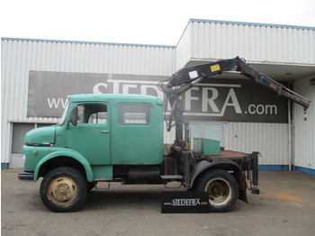 شاحنة كرين Mercedes-Benz 710 , 4x4 , Crane Hiab 5501: صور 2