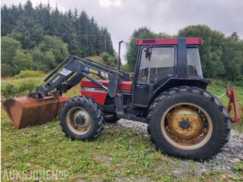 جرار 1990 CASE IH 956XL TRAKTOR snøfres 2 skuffer triangelfeste MVA FRI: صور 5