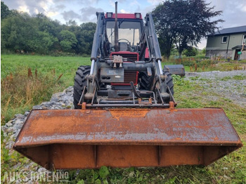 جرار 1990 CASE IH 956XL TRAKTOR snøfres 2 skuffer triangelfeste MVA FRI: صور 2