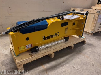 مطرقة هيدروليكية - آلات البناء جديد NY HENIMA PIGGHAMMER TIL 6-9 TONNS GRAVEMASKIN S50 M/GARANTI: صور 3