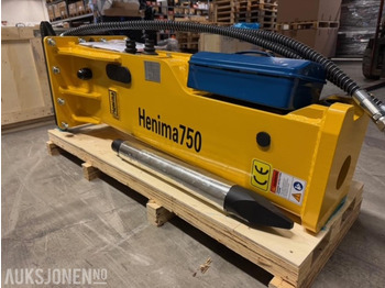 مطرقة هيدروليكية - آلات البناء جديد NY HENIMA PIGGHAMMER TIL 6-9 TONNS GRAVEMASKIN S50 M/GARANTI: صور 5