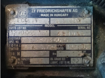 علبة التروس MAN TGL