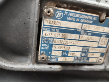 علبة التروس MAN TGX