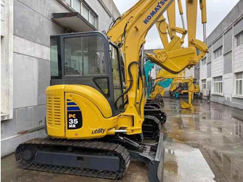 حفارات زحافة Original Japan Second Hand Komatsu PC35MR Crawler Excavator Used Komatsu PC35MR Excavator for sale: صور 2