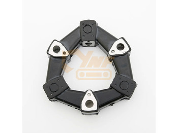 القابض و قطع الغيار جديد 4393115 Excavator Parts Hydraulic Pump Flexible Rubber Coupling 16A 16AS For Excavator PC30 PC35-5 PC35-8 PC40 EX55 ZAX55: صور 2