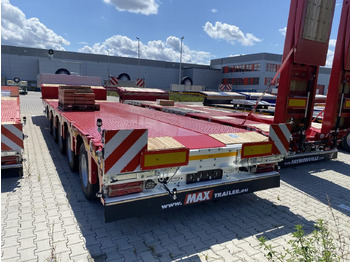 عربة مسطحة منخفضة نصف مقطورة FAYMONVILLE