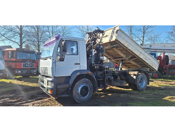 قلابات, شاحنة كرين MAN TGM 18.220 4x2 3.S-Kipper mit Kran: صور 2