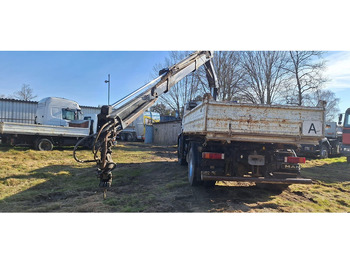 قلابات, شاحنة كرين MAN TGM 18.220 4x2 3.S-Kipper mit Kran: صور 5