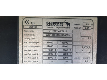 قلابة نصف مقطورة Schmitz Cargobull 3-Achser 48 qubik Getreidekipper: صور 5