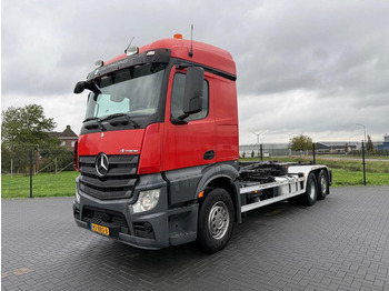 شاحنة ذات الخطاف Mercedes-Benz ACTROS HAAKARM SYSTEEM, GOEDE STAAT, OMVORMER, 616.802 KM.: صور 3 شاحنة ذات الخطاف Mercedes-Benz ACTROS HAAKARM SYSTEEM, GOEDE STAAT, OMVORMER, 616.802 KM.: صور 3