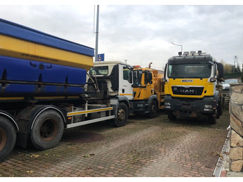 سيارة بلدية, شاحنة MAN TGS 26.320 6x6BB piaskarka solarka econ schmidt pług: صور 5