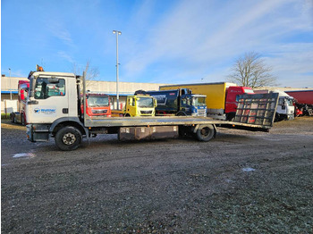 سيارة السحب للتصليح MAN TGM 15.280 // Machinetransport // Autotransporter: صور 4