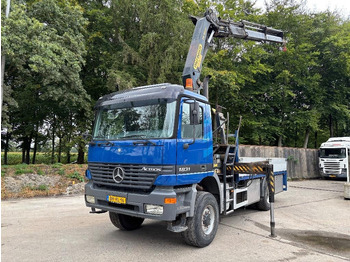 شاحنة كرين Mercedes-Benz Actros 1831/ 4x4 / Palfinger PK19000 Crane: صور 5