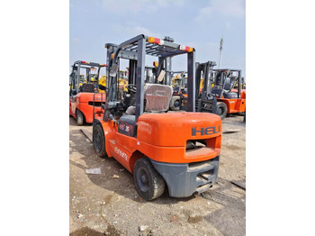 رافعة شوكية ديزل Triple Mast Design Sideshifter Used Heli 3-Ton Forklift Truck With Free Lift Cylinder: صور 5