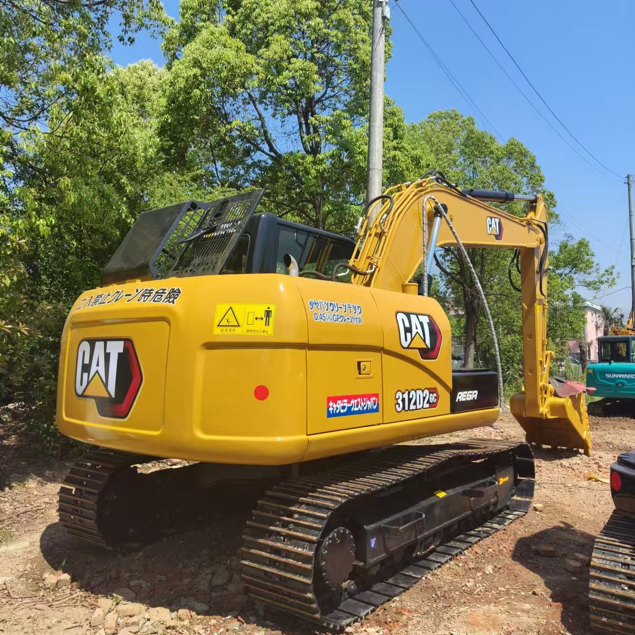 حفارات زحافة CATERPILLAR 312