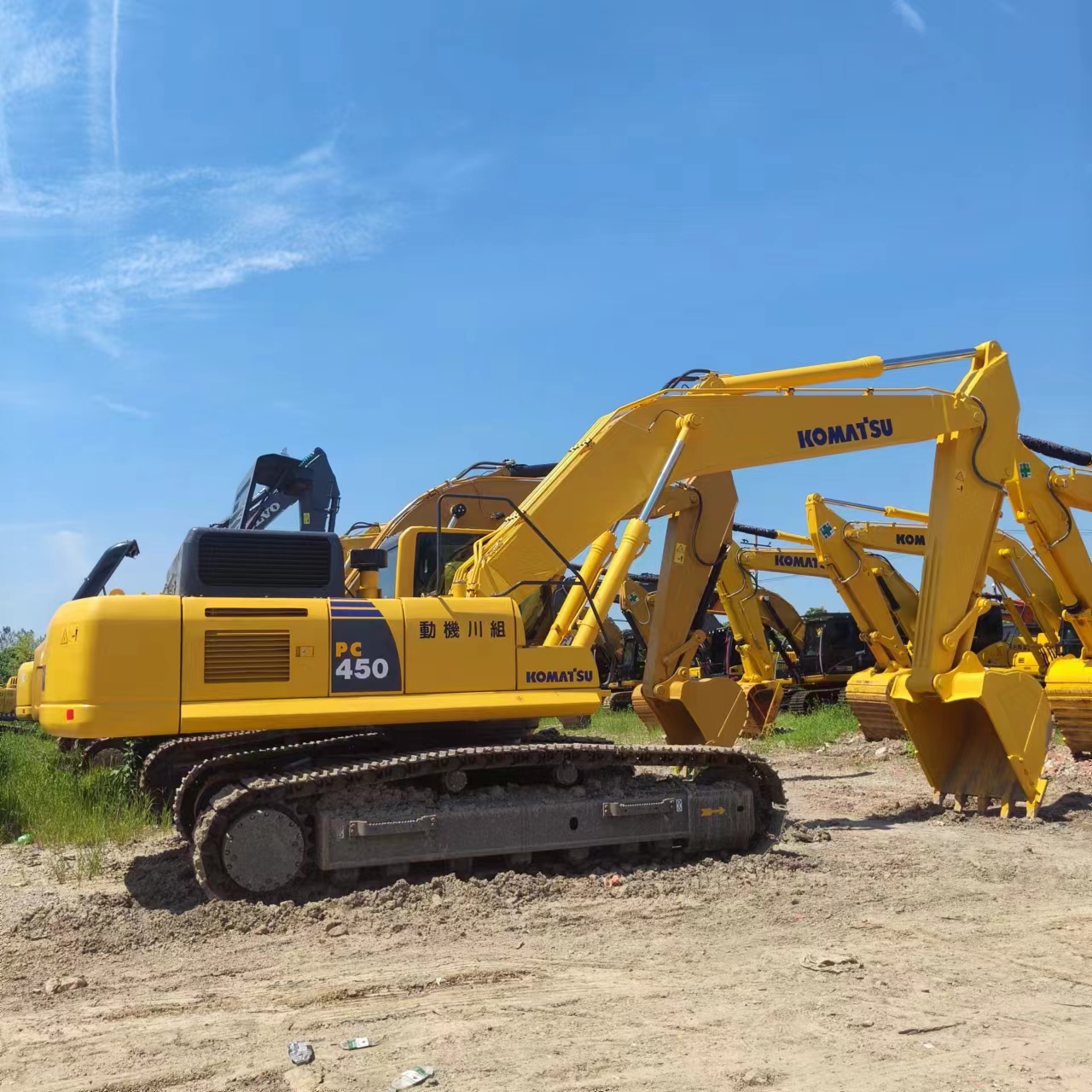 حفارات زحافة KOMATSU PC450