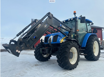 جرار 2011 New Holland T5070 4x4 m/ frontlaster: صور 3