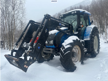 جرار 2012 Valtra N122 4x4 traktor w/ front loader and Dalen snow blower: صور 2