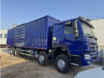 بصندوق مغلق شاحنة SINOTRUK HOWO