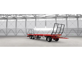 مقطورة منصة الزراعية جديد Metal-Fach Przyczepa platformowa T009/1 - 11.4t: صور 4