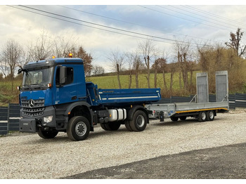 قلابات Mercedes-Benz * Arocs * 4X4 * JAK NOWY * Wywrotka Kiper Meiller+ Przyczepa * Zestaw  Sprowadzony * 80.700 km Oryginalnie * Mercedes: صور 2