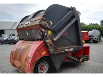 آلة خلط وتوزيع الأعلاف Trioliet Trioliet Triomix 12 1-1200 Mengwagen Voermachines: صور 3
