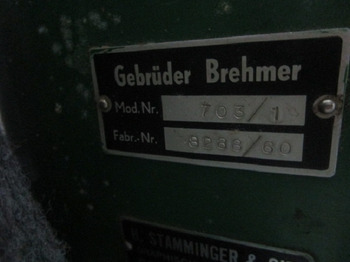 آلات الطباعة GEBRÜDER BREHMER 703/1: صور 4