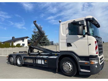 شاحنة ذات الخطاف Scania R410 Hakowiec MEILLER RK20 65: صور 4
