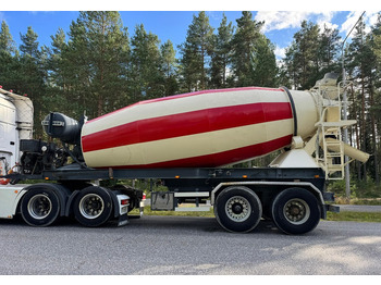 نصف مقطورة خلاطة خرسانة LIEBHERR
