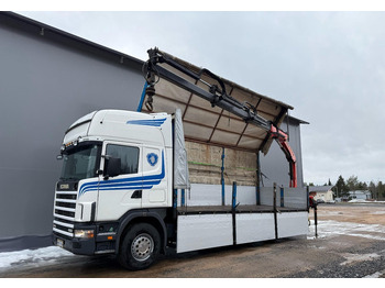 شاحنة كرين SCANIA 144