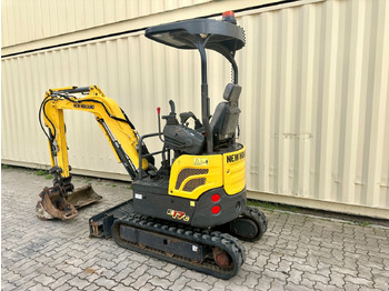 حفارة مصغرة New Holland E17C / 2021 BJ / 508 H / 2 x Löffel: صور 3