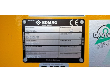 آلة أسفلت BOMAG DE BM 2200/75 Stage IV/Tier 4f: صور 2 آلة أسفلت BOMAG DE BM 2200/75 Stage IV/Tier 4f: صور 2