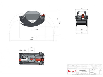 مخلبي Ferrari FLG 23 XS chwytak do drewna: صور 3