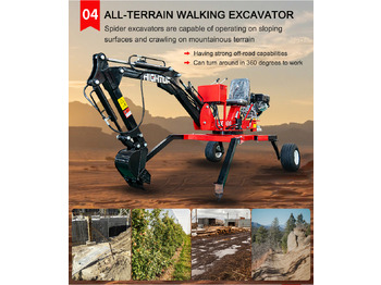 حفارة مصغرة Spider excavators all-terrain excavators with CE EPA Approved engine: صور 2 حفارة مصغرة Spider excavators all-terrain excavators with CE EPA Approved engine: صور 2