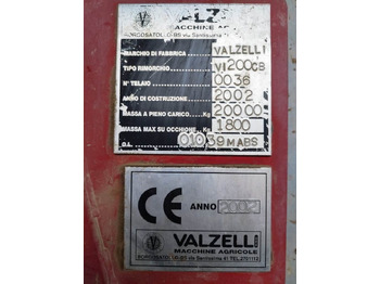 المقطورة الزراعية Valzelli 200 cb: صور 5