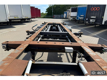 شاحنات الحاويات/ جسم علوي قابل للتغيير نصف مقطورة DESOT 3AT / 20-30 ft / BPW: صور 5