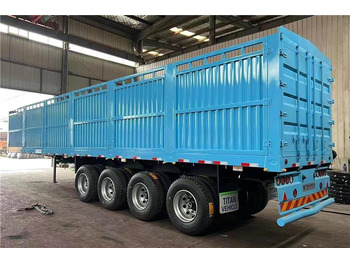 شاحنة نقل المواشي نصف مقطورة TITAN