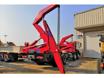 شاحنات الحاويات/ جسم علوي قابل للتغيير شاحنة لنقل حاويات جديد XCMG XCMG Side Loader Truck Container for Sale in Barbados: صور 4