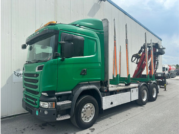 شاحنة قطع الأشجار SCANIA R 580