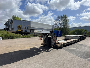 عربة مسطحة منخفضة نصف مقطورة FAYMONVILLE