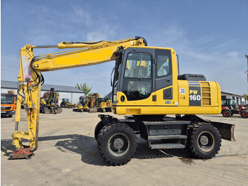 حفارة على عجلات KOMATSU PW160