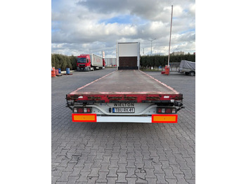 نصف مقطورة مسطحة Wielton NS3K: صور 4