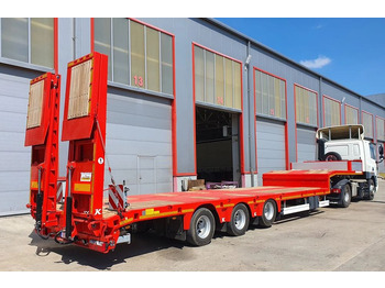 عربة مسطحة منخفضة نصف مقطورة KÄSSBOHRER